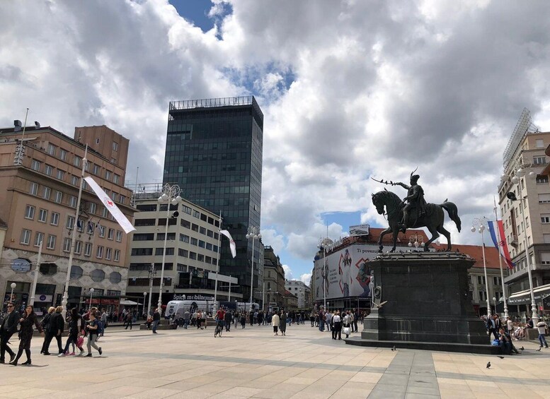 Picture 5 for Activity Zagreb: City Walking Tour w/ Funicular Ride and WW2 Tunnels