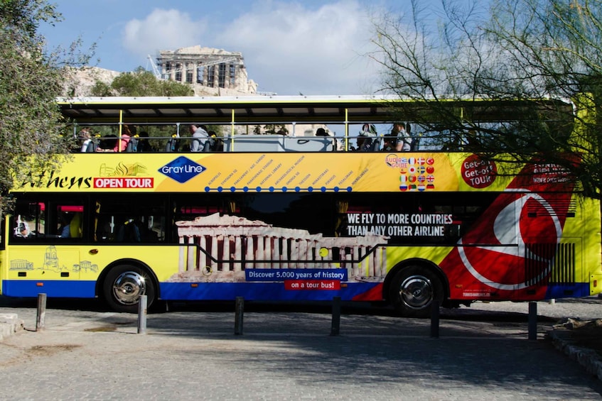 Picture 1 for Activity Athens: 48-hour Hop On Hop Off Bus Ticket & Acropolis Entry