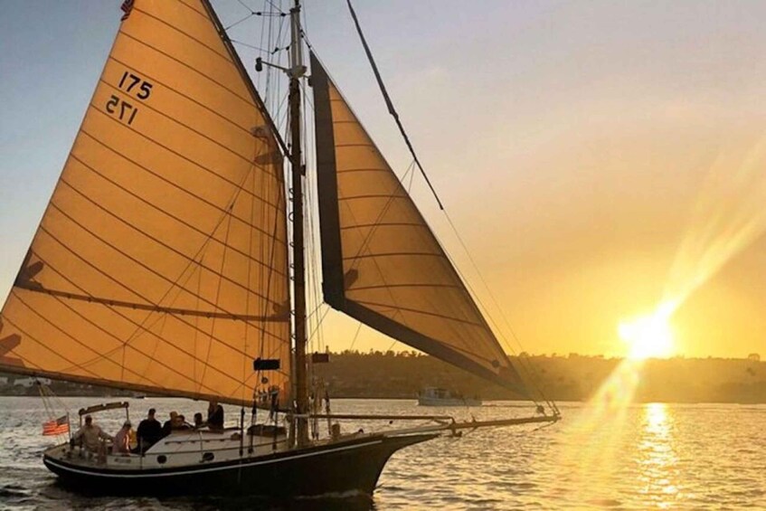 Picture 2 for Activity San Diego: Classic Yacht Sailing Experience