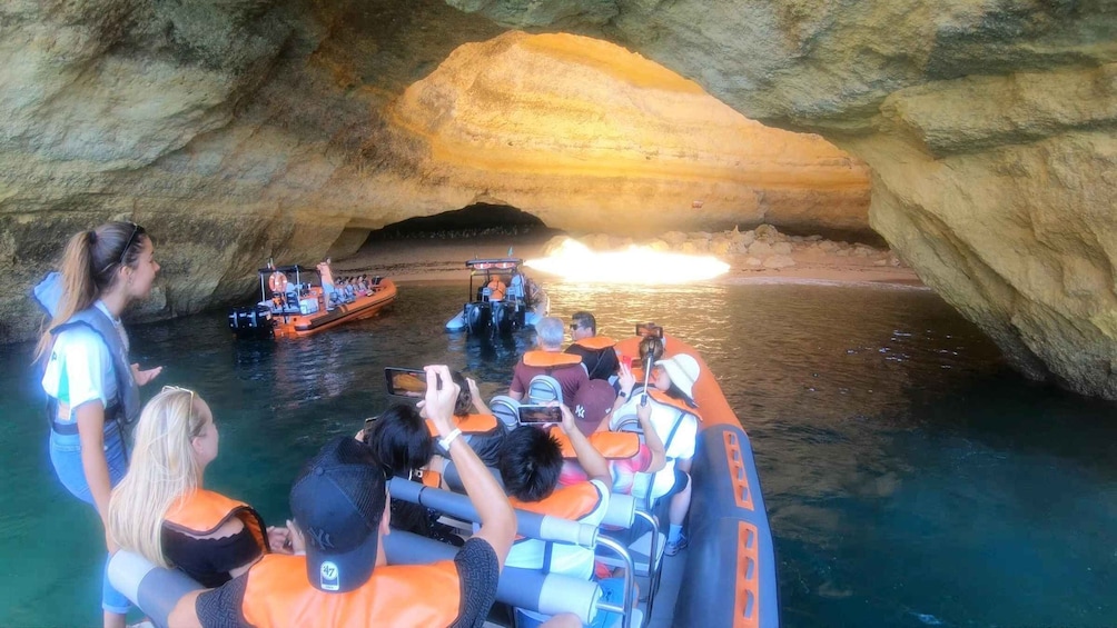 Picture 2 for Activity From Lagos: Scenic Cruise to the Benagil and Carvoeiro Caves