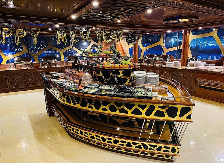 Picture 5 for Activity Dubai Marina: Dinner Cruise in a Traditional Boat