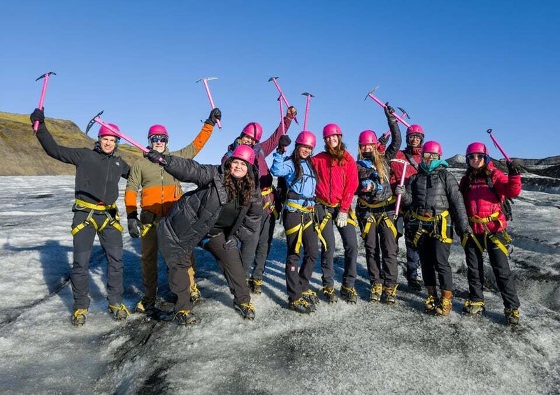 Picture 6 for Activity Reykjavík: Iconic Glacier Hike, South Coast & Waterfalls