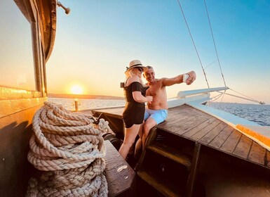 Rhodes: Sunset Cruise with Greek BBQ and Unlimited Drinks