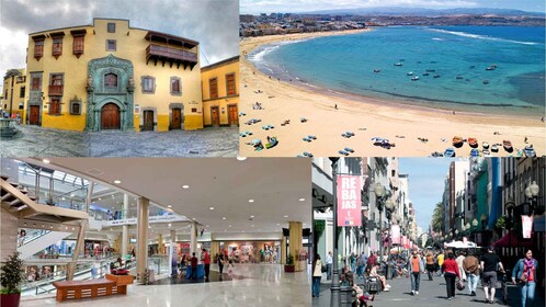 Las Palmas: Palmas: Shopping & Highlights Tour