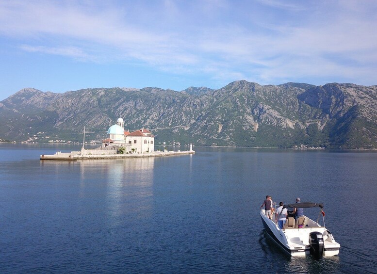 Picture 3 for Activity Kotor: Blue Cave, Žanjic Beach Speedboat Tour