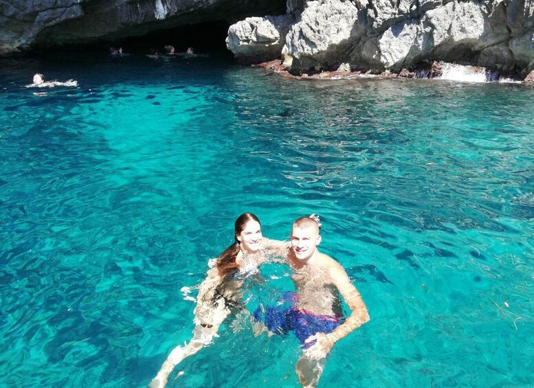 Picture 2 for Activity Kotor: Blue Cave, Žanjic Beach Speedboat Tour