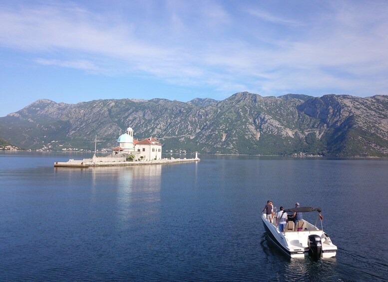 Picture 3 for Activity Kotor: Blue Cave, Žanjic Beach Speedboat Tour