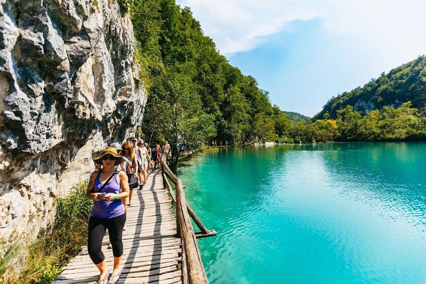 From Split: Plitvice Lakes Guided Day Tour with Tickets