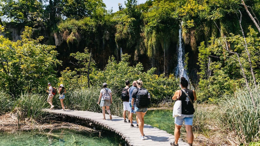 From Split: Plitvice Lakes Guided Day Tour w/ Entry Tickets