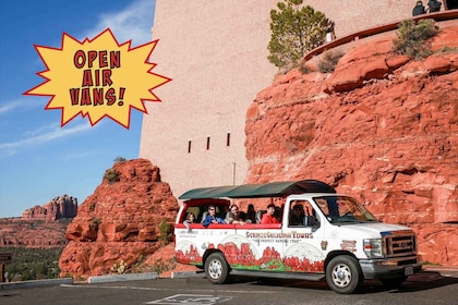 Sedona: Sedona: Open-Air Van Tour paikallisen oppaan kanssa ja 6 pysähdyspa...