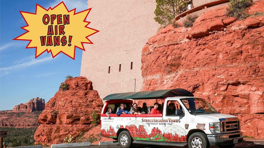 Sedona: Open-Air Van Tour with a Local Guide and 6 Stops