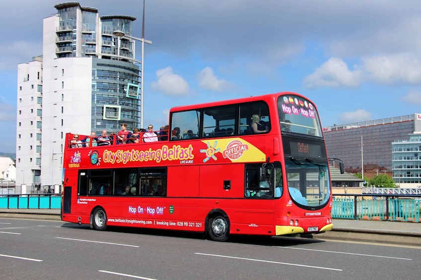 Picture 4 for Activity Belfast: Line of Duty Walking Tour & Hop-On Hop-Off Bus Tour