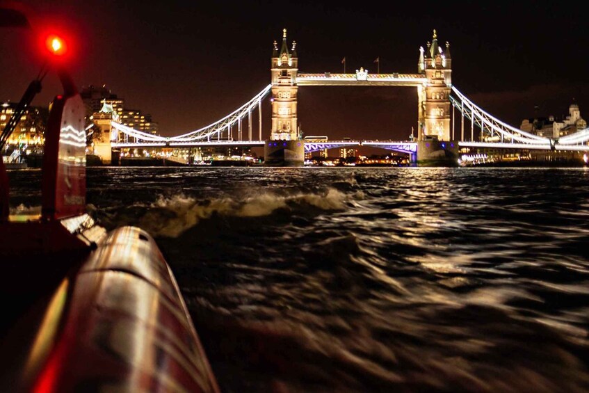 Picture 5 for Activity London: Thames Sunset Speedboat Experience with Drink