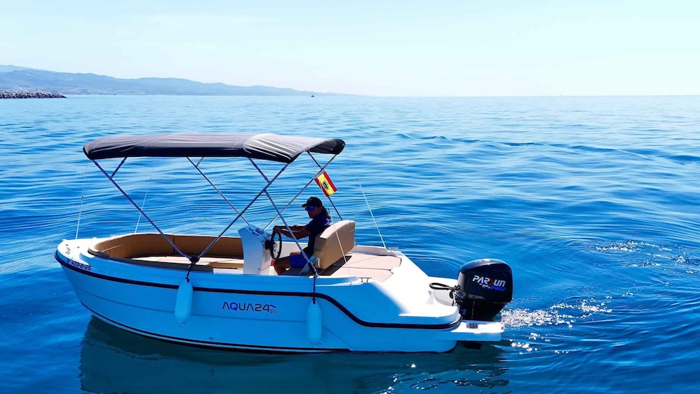 Picture 1 for Activity Malaga: Boat Rental without a License for Dolphin Watching