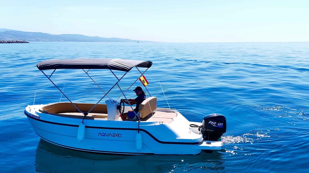 Picture 1 for Activity Malaga: Boat Rental without a License for Dolphin Watching