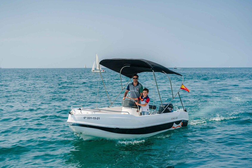 Picture 13 for Activity Malaga: Boat Rental without a License for Dolphin Watching