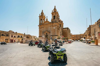 From Malta: Gozo & Comino Quad Bike & Boat Tour with Lunch