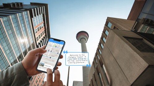 City centre Calgary: Smartphone Audio Walking Tour