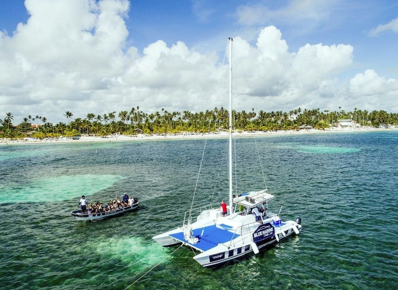 Picture 1 for Activity Bávaro: Punta Cana Catamaran Tour with Open Bar and Snacks