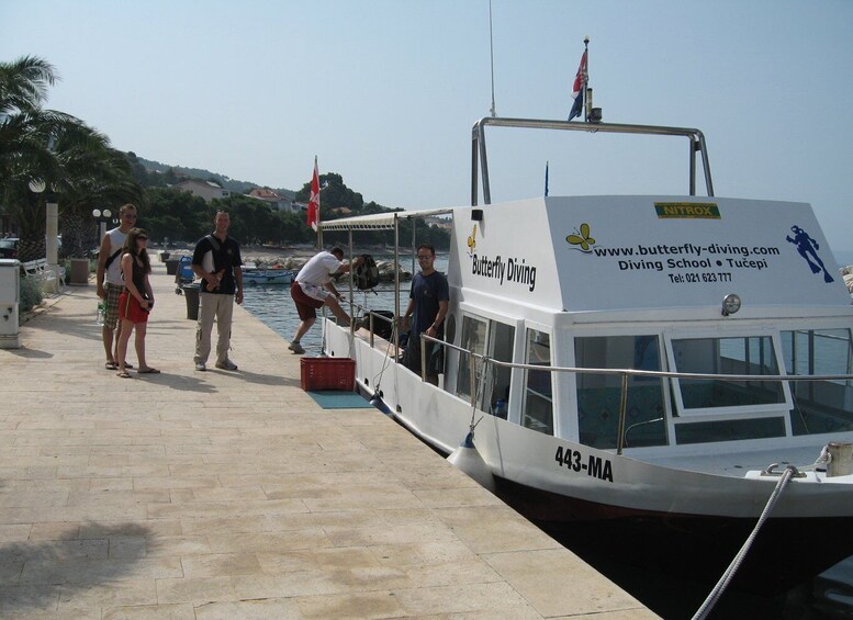 Picture 2 for Activity Tucepi: Snorkeling Boat Tour at the Makarska Riviera