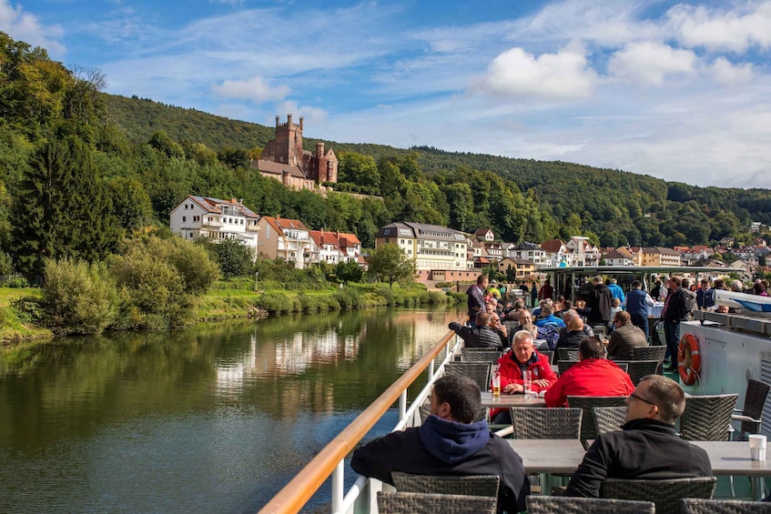 Heidelberg: Riverboat Tour to Neckarsteinach and drinks incl