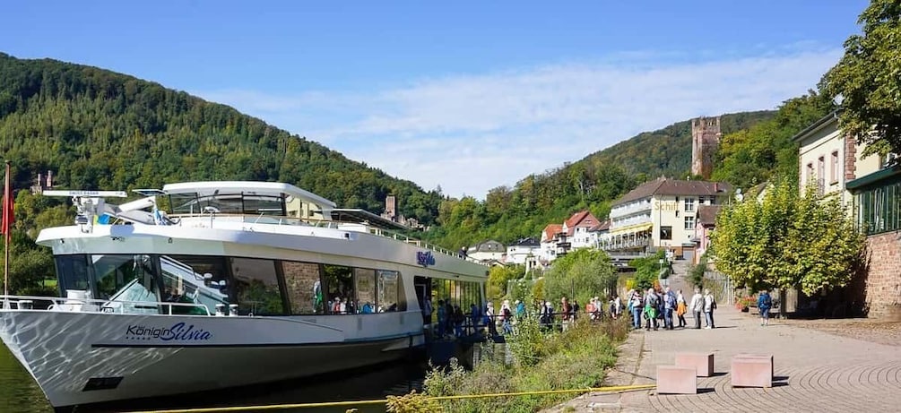 Picture 3 for Activity Heidelberg: Riverboat Tour to Neckarsteinach and drinks incl