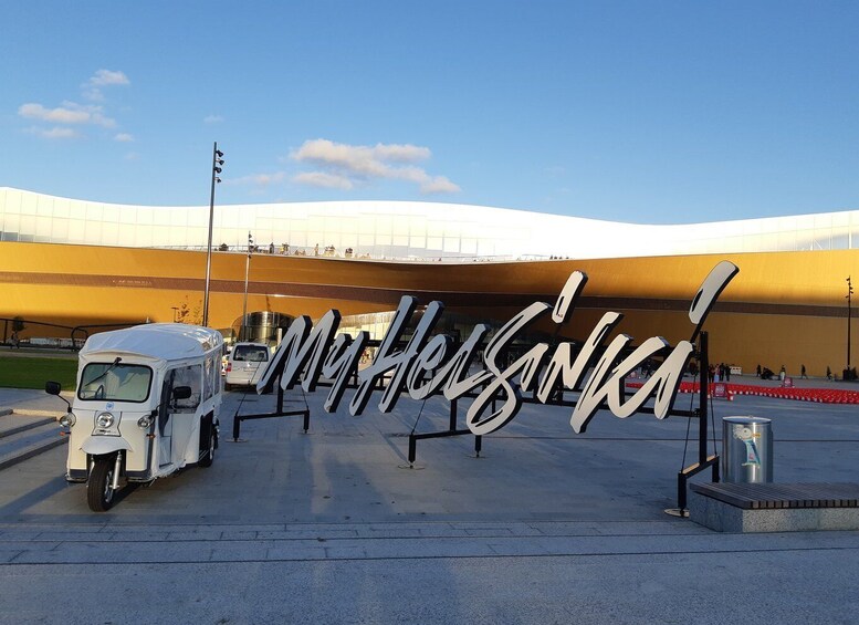 Picture 2 for Activity Helsinki City: 2.5-Hour City Tour with Electric TukTuk