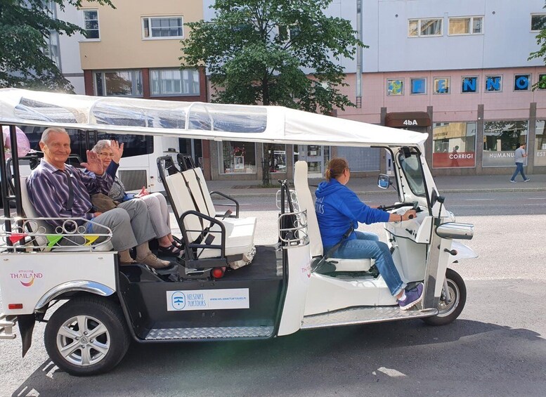 Helsinki City: 2.5-Hour City Tour with Electric TukTuk