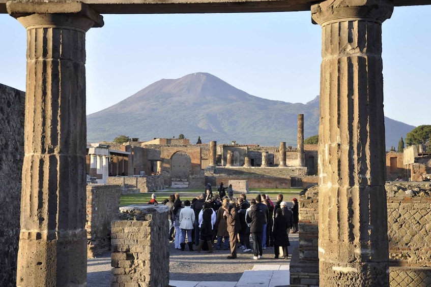Picture 2 for Activity From Sorrento: Vesuvius and Pompeii Guided Tour with Lunch