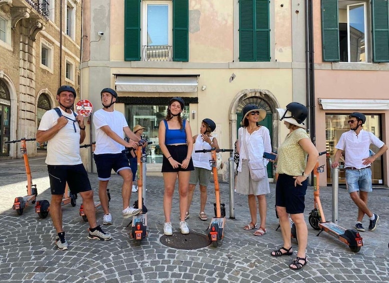 Ancona: Downtown & Countryside E-Scooter guided Tour