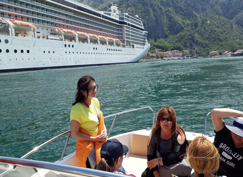 Picture 5 for Activity From Bay of Kotor: Blue Cave Private Speedboat Tour