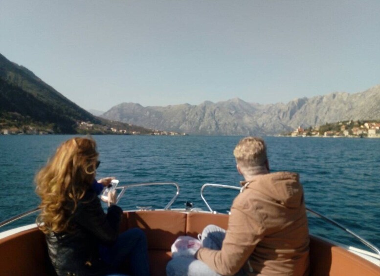 Picture 2 for Activity From Bay of Kotor: Blue Cave Private Speedboat Tour