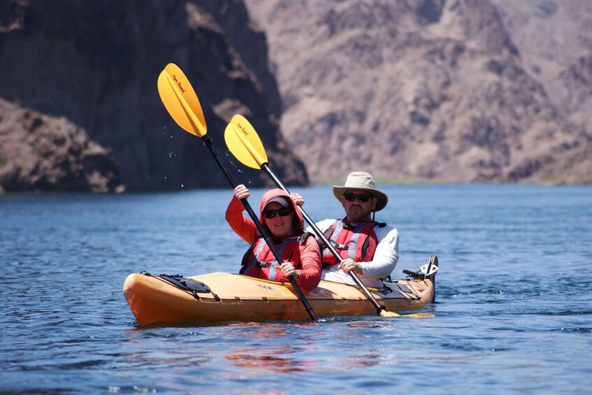 Picture 7 for Activity From Las Vegas: Guided Emerald Cave Kayak Tour