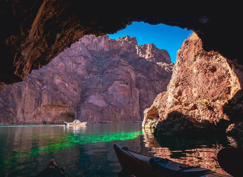 Picture 3 for Activity From Las Vegas: Guided Emerald Cave Kayak Tour