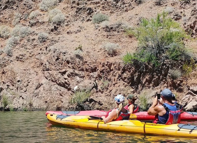 Picture 9 for Activity From Las Vegas: Guided Emerald Cave Kayak Tour