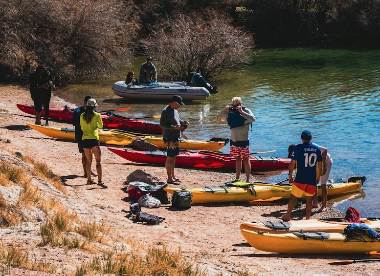 Picture 1 for Activity From Las Vegas: Guided Emerald Cave Kayak Tour