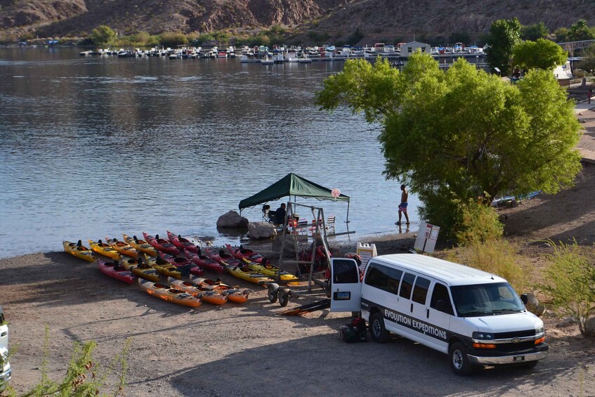 Picture 4 for Activity From Las Vegas: Guided Emerald Cave Kayak Tour