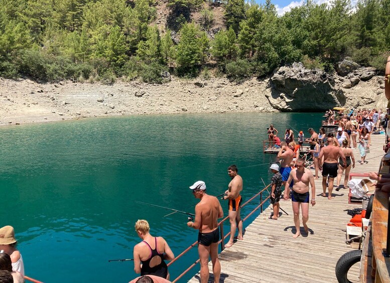 Picture 1 for Activity Alanya: Green Canyon Boat Trip With Lunch and Drinks