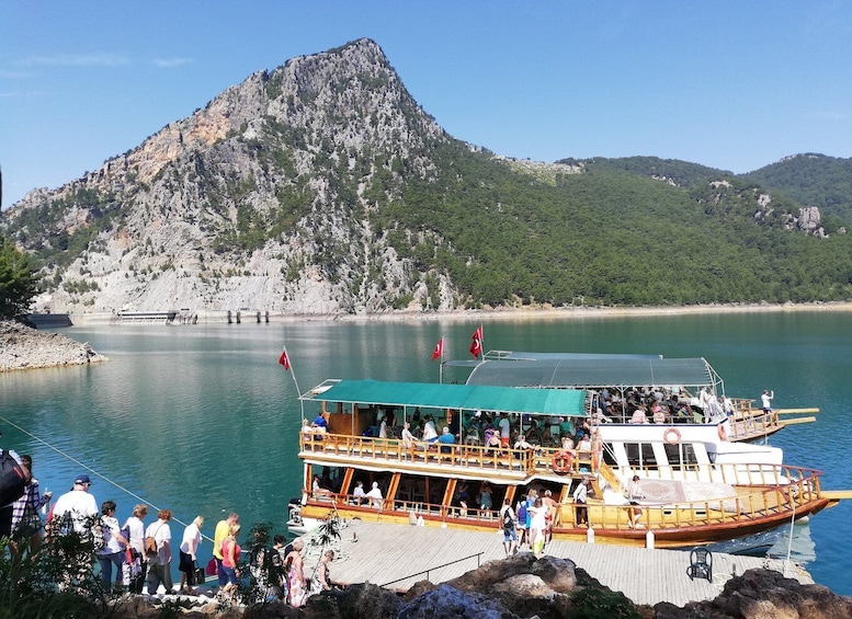 Picture 7 for Activity Alanya: Green Canyon Boat Trip With Lunch and Drinks