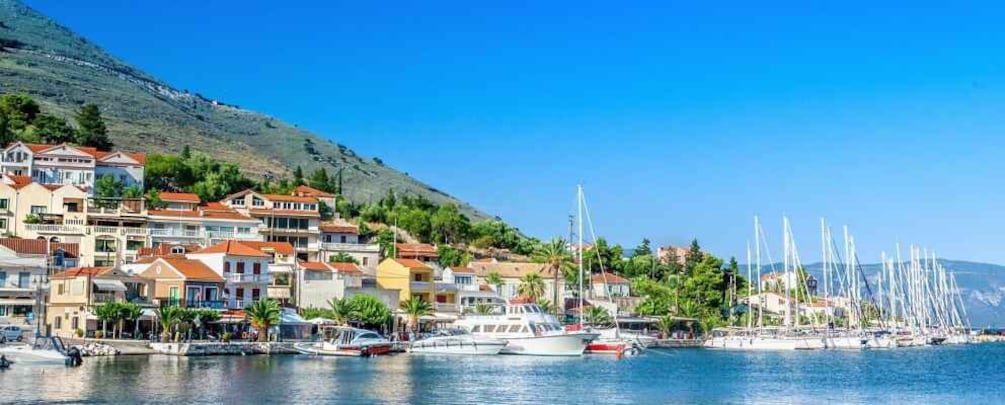 Picture 3 for Activity Kefalonia: Island Sightseeing Bus Tour with Hotel Transfer