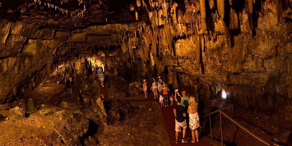 Picture 3 for Activity Kefalonia: Island Sightseeing Bus Tour with Hotel Transfer