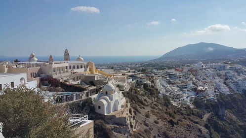 Santorini: Vandringstur i Calderaen fra Fira til Oia