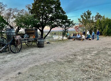 Waco: Sunset Horseback Ride with Campfire, S'mores, & Games