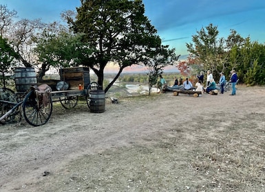 Waco: Sunset Horseback Ride with Campfire, S'mores, & Games