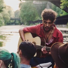 Music Boat (Punting) Trip: Camden, London thru Regents Canal