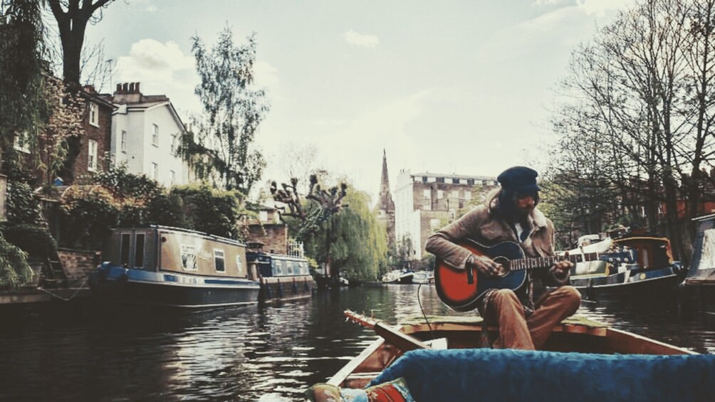 Picture 2 for Activity Music Boat (Punting) Trip: Camden, London thru Regents Canal