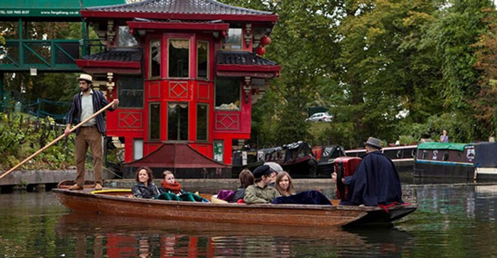 Picture 5 for Activity Music Boat (Punting) Trip: Camden, London thru Regents Canal