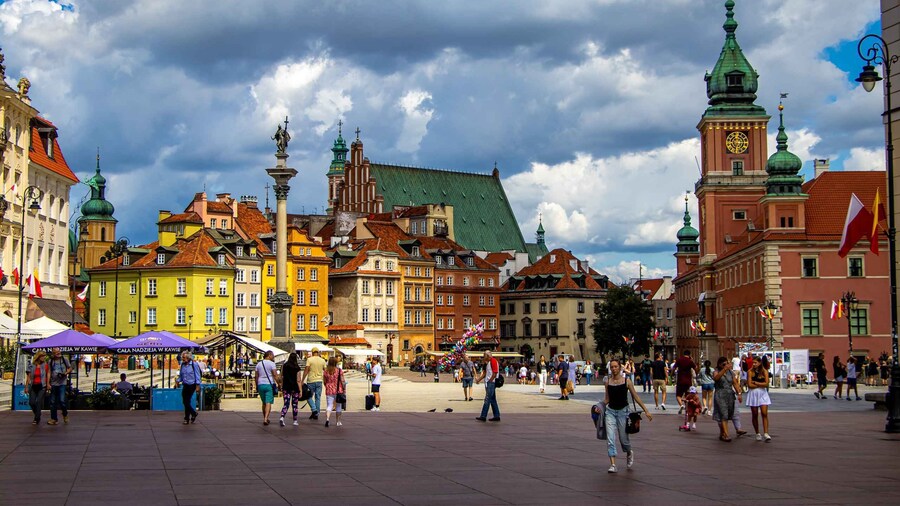 Warsaw: Old Town Highlights Walking Tour in English