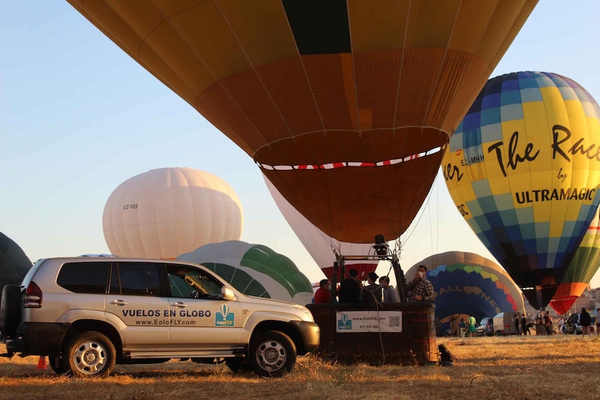 Picture 1 for Activity From Madrid: Hot Air Balloon over Segovia with Transfer