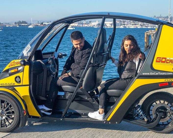 San Diego: Downtown Electric GoCar Rental